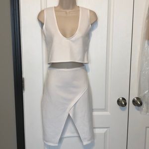 White Skirt Set